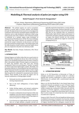 Modelling Thermal Analysis Of Pulse Jet Engine Using CFD PDF