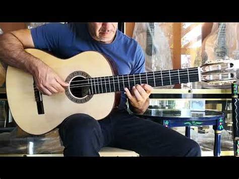 Juan Montes Rodriguez Flamenco Guitar Negra Indian Rosewood Reverb