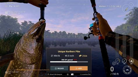 Fishing Planet Unique Northern Pike Saint Croix Lake Youtube