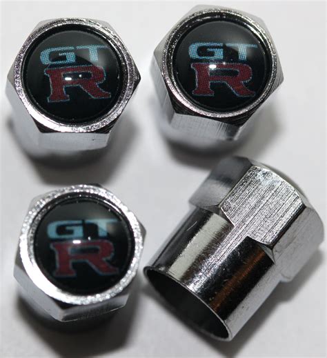 Nissan Skyline Gtr Black Tire Valve Stem Caps Online