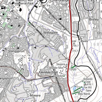 2930CB PIETERMARITZBURG map by Chief Directorate: National Geo-spatial ...