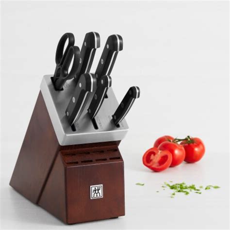 Zwilling Gourmet 7 Pc Self Sharpening Knife Block Set 7 Pc Kroger