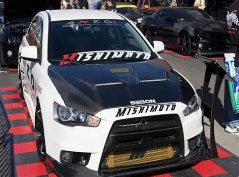 Seibon CW Style Carbon Fiber Hood Mitsubishi EVO X 08 14 Mitsubishi