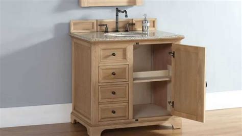 Unfinished Bathroom Vanity Cabinets Homethangs Has Introduced A