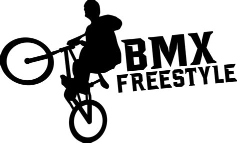 BMX Freestyle cycling wall sticker - TenStickers