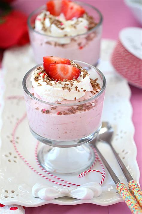 Eggless Strawberry Mousse Hassle Free Egg Free And Gluten Free