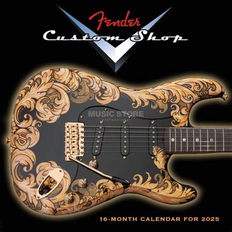 Fender Custom Shop Calendar Darcey Jeniffer