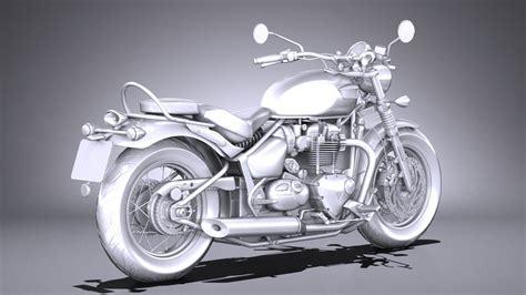 Triumph Bonneville Speedmaster Modelo D Ds C D Fbx