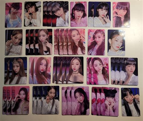 Wts Le Sserafim Fearless Japan Trading Cards Chaewon Sakura Yunjin