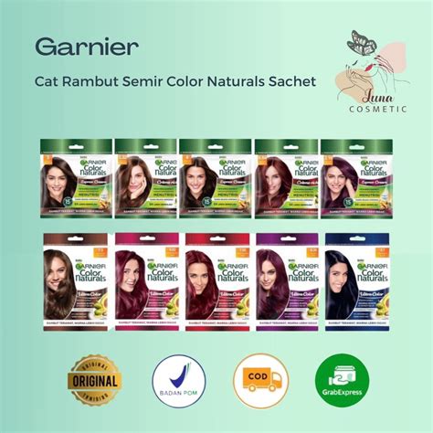 Jual Garnier Hair Color Naturals Pewarna Rambut Sachet Cat Rambut