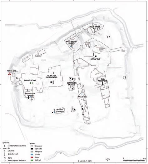 Distribution Of Chariot Related Artifacts On The Tell Of Ras