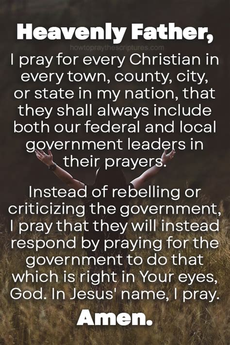 A Christian Prayer for City Council Meeting