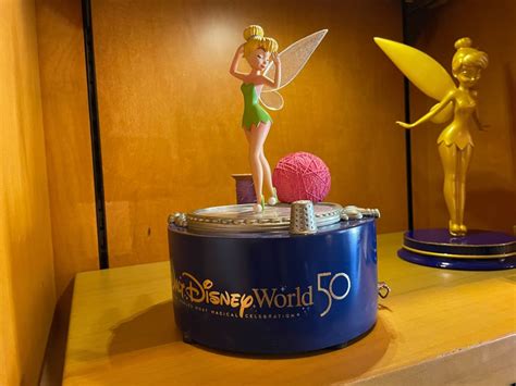 New 50th Anniversary Tinker Bell Musical Figurine Flies Into Walt