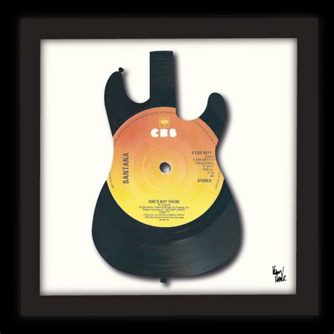 Shes Not There Santana 1977 Kenny Deane Vinyl Art