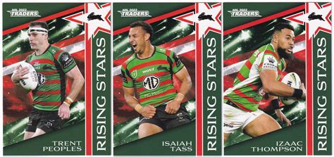 nrl traders titanium  card rising stars south sydney