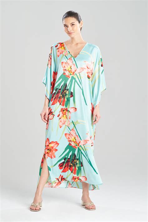 Buy Water Lily Butterfly Caftan Online Natori