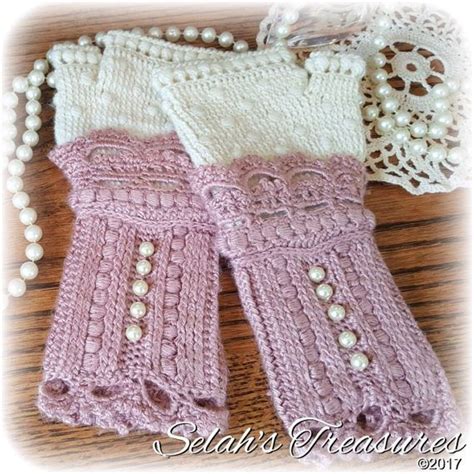 Victorian Fingerless Gloves Size Medium Fingerless Gloves Crochet