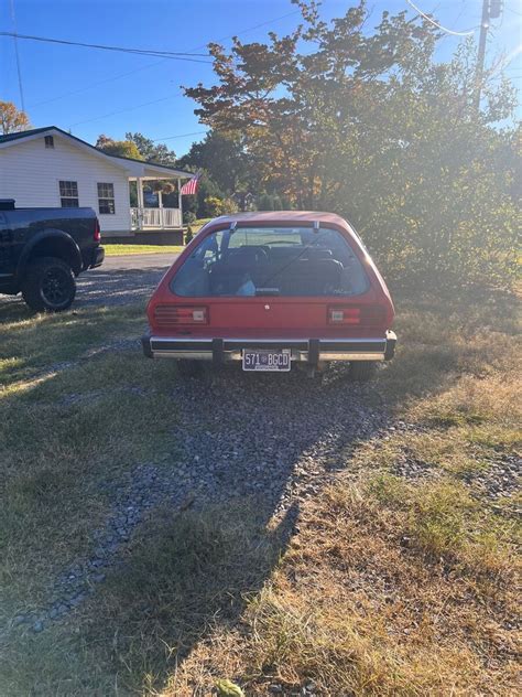 1980 Ford Pinto Hatchback Red RWD Automatic for sale