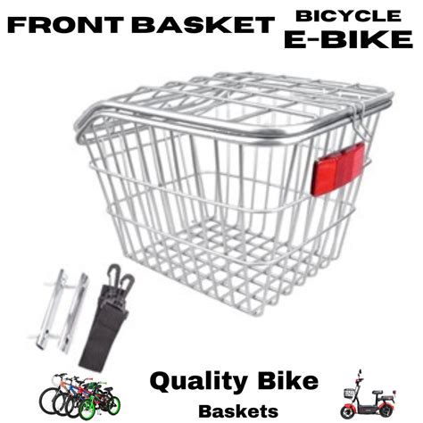 Rear Bike Basket Bicycles Bicycle Basket E Bike Basket Sports
