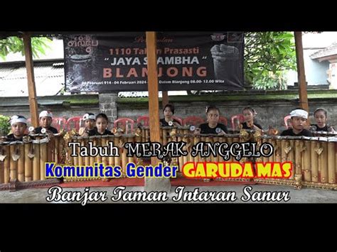 011 MERAK ANGGELO Komunitas Gender GARUDA MAS Banjar Taman