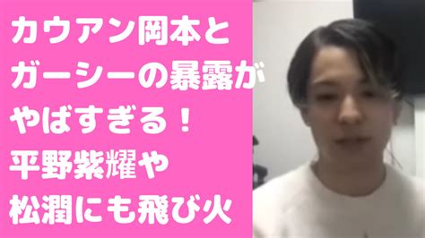 岡本カウアンがガーシーと平野紫耀、ジャニー喜多川の動画内容や山口達也がかばったのは誰も暴露！ D Media