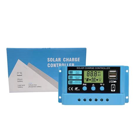 12v 24v Mppt Solar Charge Controller 10a 20a 30a Pwm Solar Panel