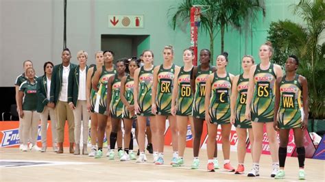 SA women’s netball team retain fifth spot in world rankings