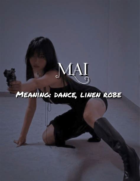 Name meaning mai – Artofit