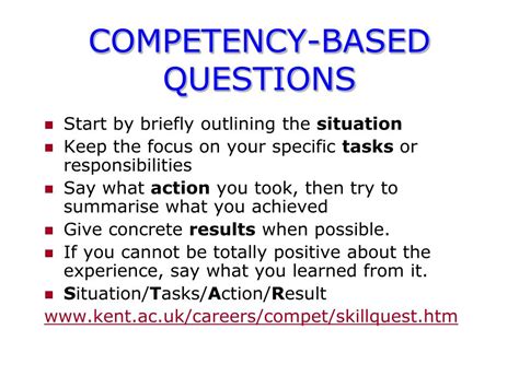 Competency Based Interview Questions Examples Problem Solving Riset