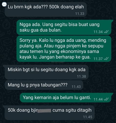 Convomf On Twitter Dia Kabur Dari Rumah Tapi Serius Duit Segitu Tuh