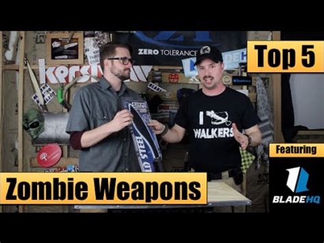 Top 5 Best Zombie Apocalypse Weapons To Buy Feat Blade HQ YouTube