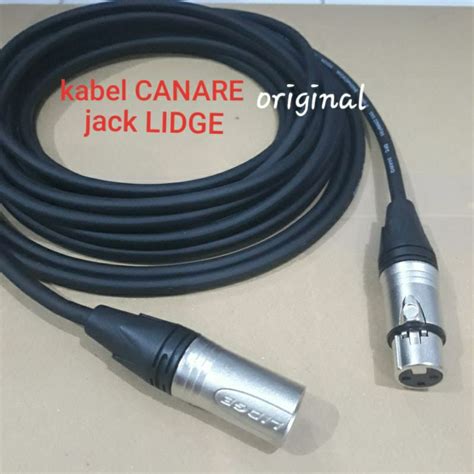 Jual Kabel CANARE Made In Japan 5 Meter Jack Canon LIDGE XLR Male To