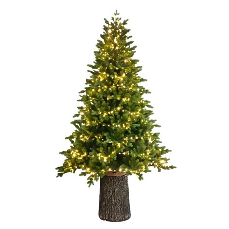 Albero Di Natale Artificiale Con Tronco E LED Cm 240h Maisons Du Monde