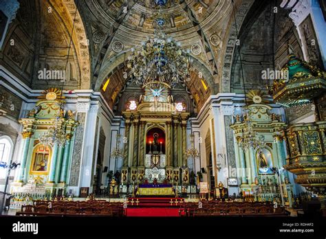 Interior Of The San Augustin Church Intramuros Manila Luzon