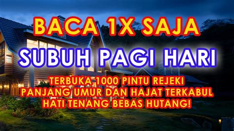 SEKALI PUTAR AYAT INI INSYAALLAH REZEKI DATANG TIBA TIBA DOA PENARIK