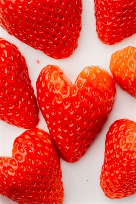 How To Make Heart Shaped Strawberries Completely Christmas