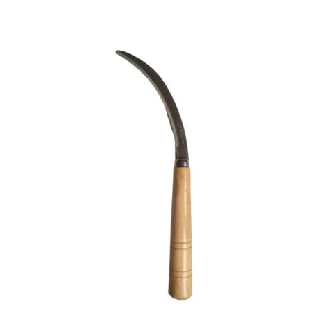 Sickle Karet Grass Cutter Wooden Handle Shopee Philippines