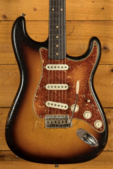 Fender Custom Shop 59 Strat Relic 3 Tone Sunburst Dale Wilson Masterbuilt