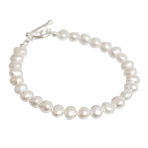 Cream Freshwater Pearl Bracelet Biba Rose Pearl Jewellery Uk