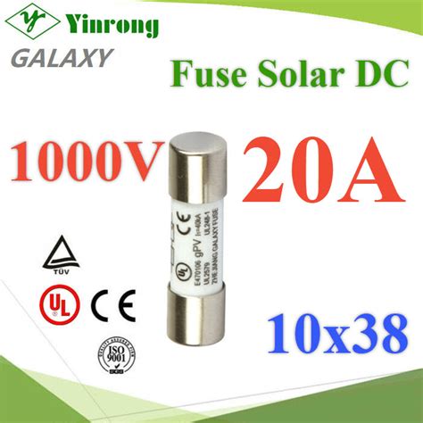 Solar Thailand Co Th Shop Online DC Fuse 10x38 Mm 1000V DC Solar PV