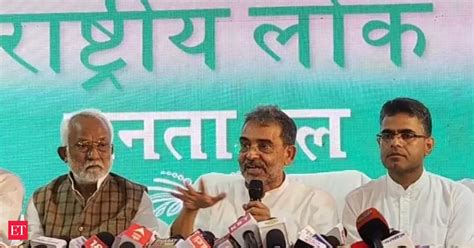 Upendra Kushwaha Upendra Kushwaha Quits Jd U Floats New Party The Economic Times