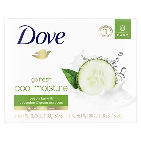 Dove Go Fresh Beauty Bar Cucumber And Green Tea Oz Bar