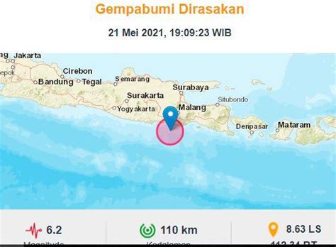 Gempa Terbaru 2021 Berita Gempa Bali Hari Ini Kabar Terbaru Terkini