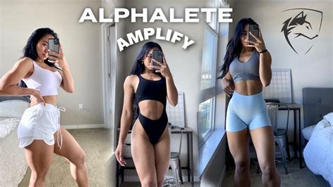 Alphalete Amplify New Releases Try On Haul 06 05 21 Launch Youtube