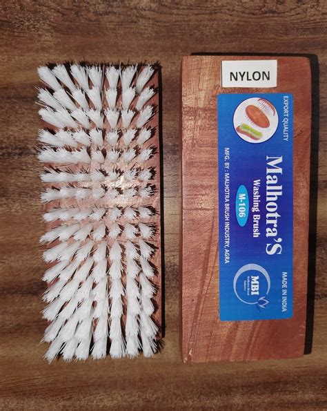 Inch Nylon Bristle Cloth Brush Wooden At Rs Piece In Agra Id