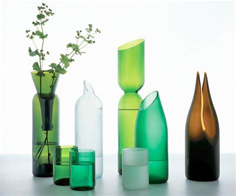 Transglass Recycled Glass Tableware by Tord Boontje and Emma Woffenden