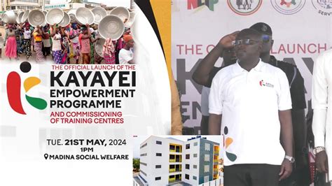 Dr Bawumia Launches The Kayayei Empowerment Programme And Commissions