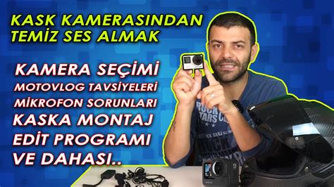 Kask kamerası mikrofon sorunları ve çözümleri Gopro hero 9 YouTube