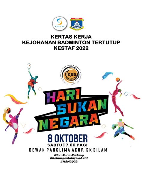 Kertas Kerja Kejohanan Badminton Hsn Pdf