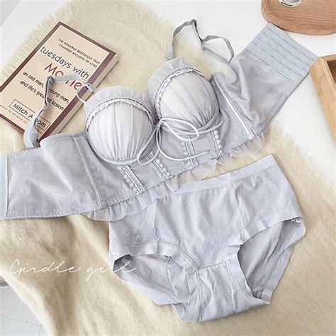 Sweet Soft Angel Moonlight Lace Ribbon Bow Lingerie Bra Panties Lingerie Set On Storenvy